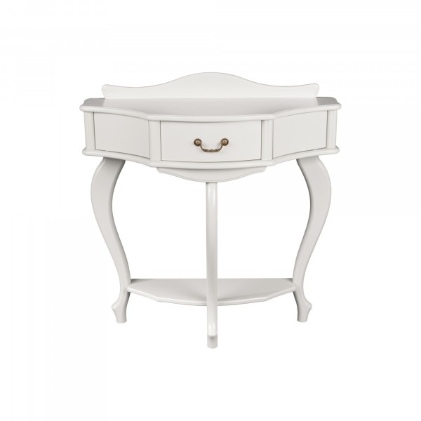 Фото Консоль джульетта, молочный дуб