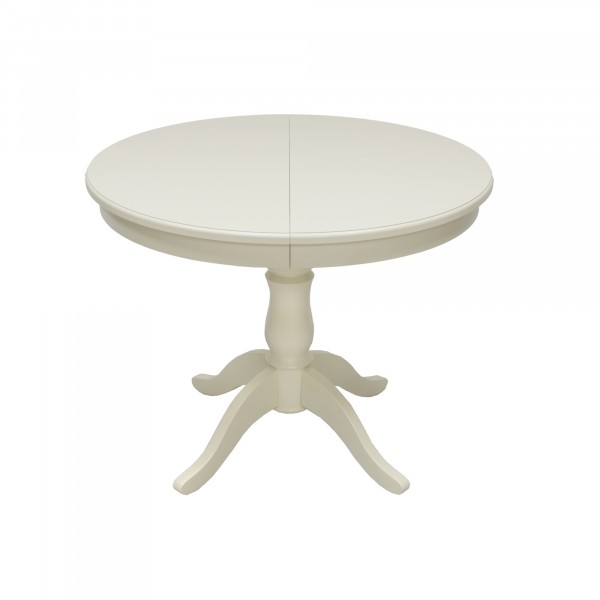 Фото Стол раздвижной leset луизиана 1р, слоновая кость