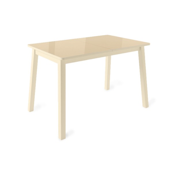 Фото Стол раздвижной leset морон, кремовый