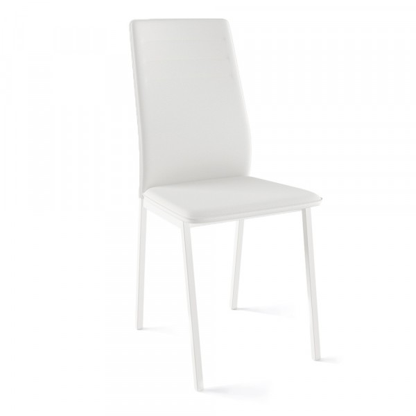 Фото Стул leset бри, экокожа белая