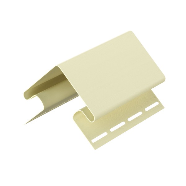 Фото Угол внешний для сайдинга docke premium, цвет банан, 3 м