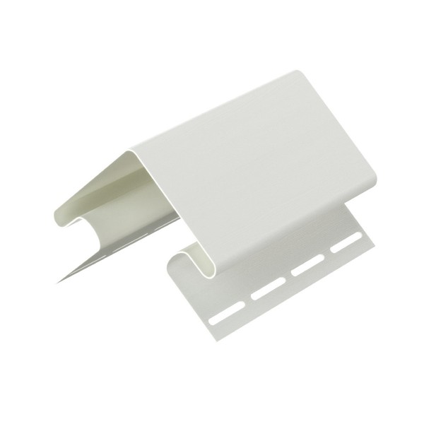 Фото Угол внешний для сайдинга docke premium, цвет пломбир, 3 м