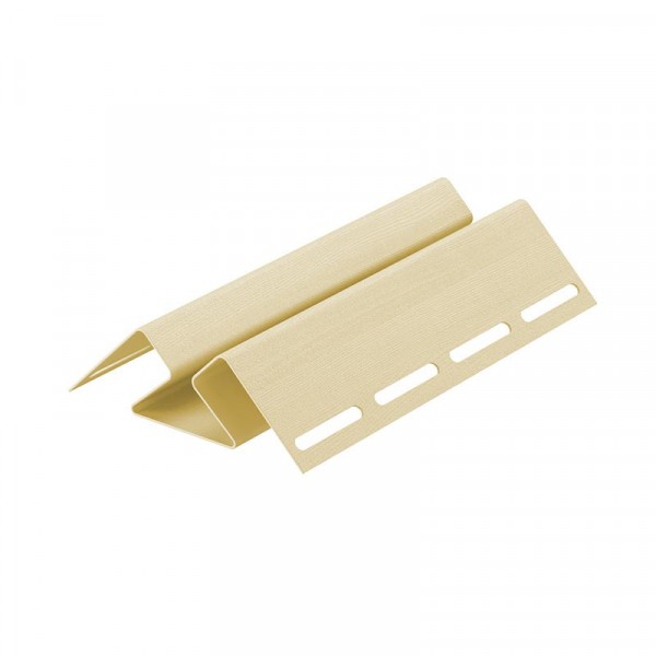 Фото Угол внутренний для сайдинга docke premium, цвет банан, 3 м