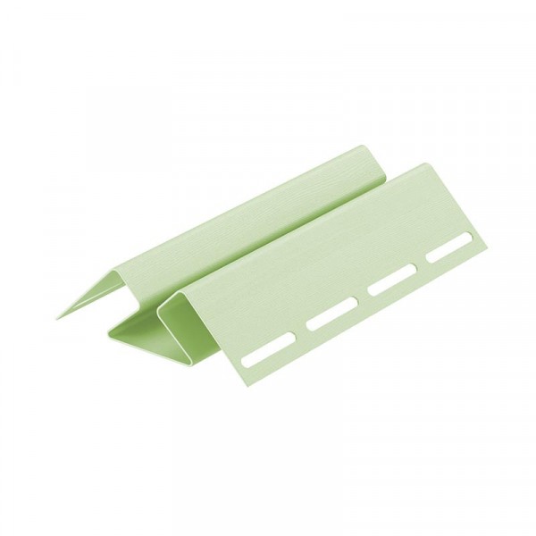 Фото Угол внутренний для сайдинга docke premium, цвет киви, 3 м