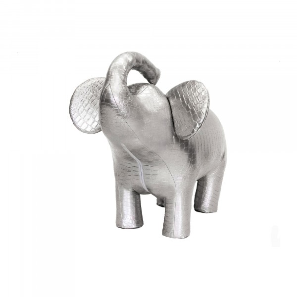 Фото Пуф leset слон 2, серебристый