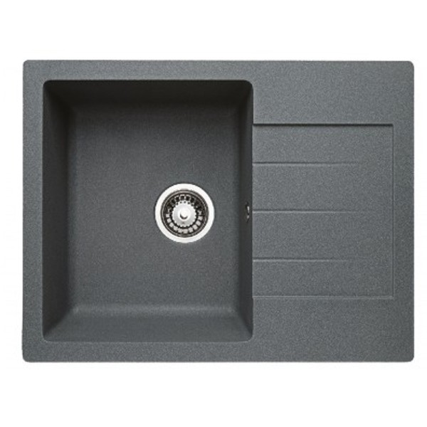 Фото Мойка ардезия (g-016) серый (643*425) с сифоном