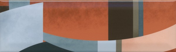 Фото Керамический декор 8,5х28,5 закат 3