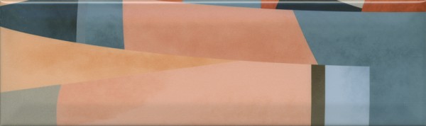 Фото Керамический декор 8,5х28,5 закат 6