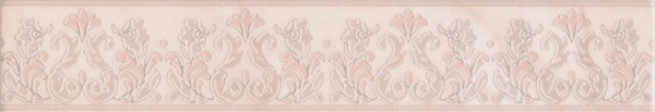 Фото Керамический бордюр 40х7,2 флораль