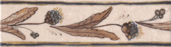 Фото Керамический бордюр 20х5,7 вилла флоридиана 2