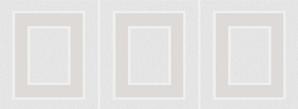 Фото Керамический декор 15x40 вилланелла геометрия белый