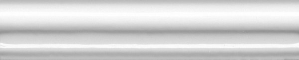 Фото Керамический бордюр 15х3 багет граньяно белый