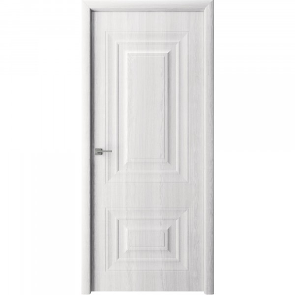 Фото Полотно дверное глухое владимир,пвх 2000х900мм,белый ясень