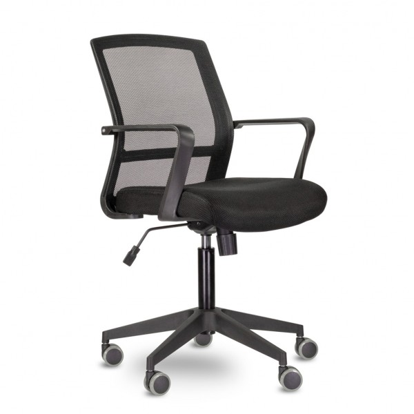 Фото Кресло utfc сн-502 кембридж tw-01/е11-к/е11-к (черный)