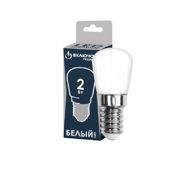 Фото Лампа светодиодная для холодильников и швейных машин 2w e14 4000k 220v