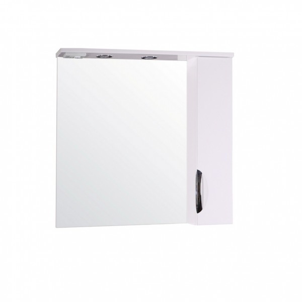 Фото Зеркало-шкаф мда 80см с подсветкой