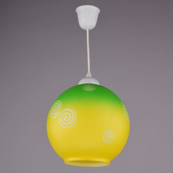 Фото Люстра подвесная россвет рс-569 спираль е27 1x60вт ip20