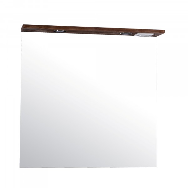 Фото Зеркало коста 80 светлый орех