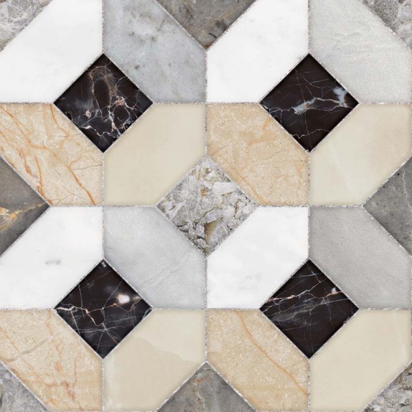 Фото Керамогранит brussels-1 30х30 многоцветный 4690403036872