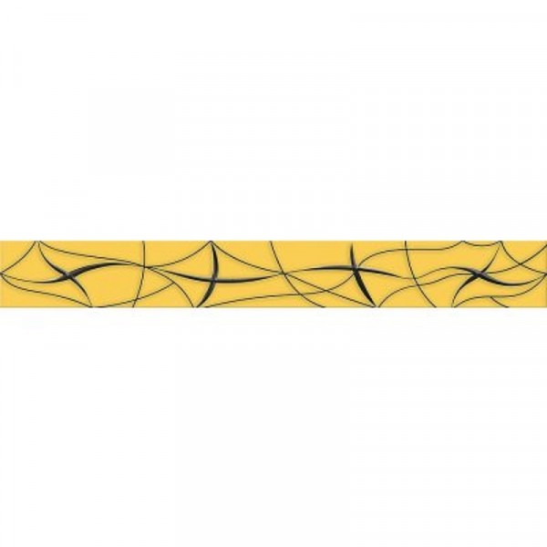 Фото Бордюр vela ochra  6,2х50,5 желтый