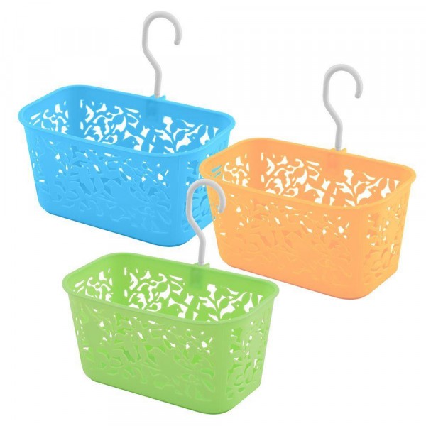 Фото Корзина мультидом/multidom подвесная с крючком ym75-109