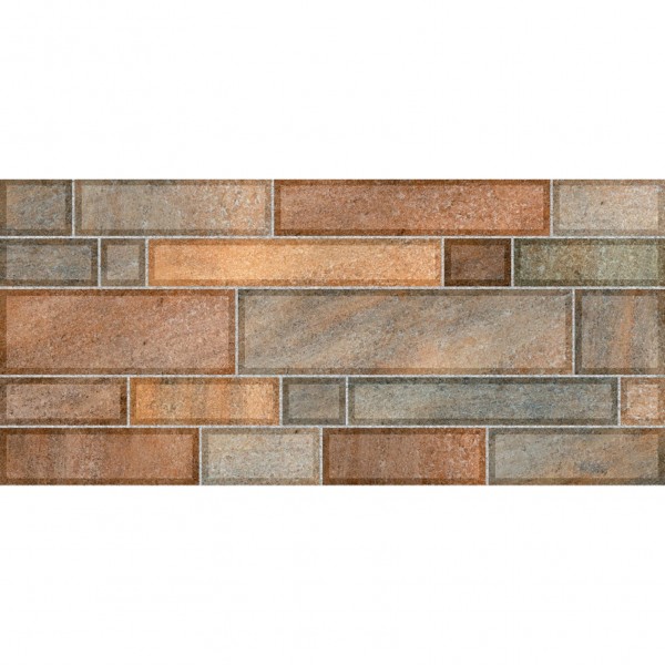 Фото Плитка настенная metro 23х50  коричневый