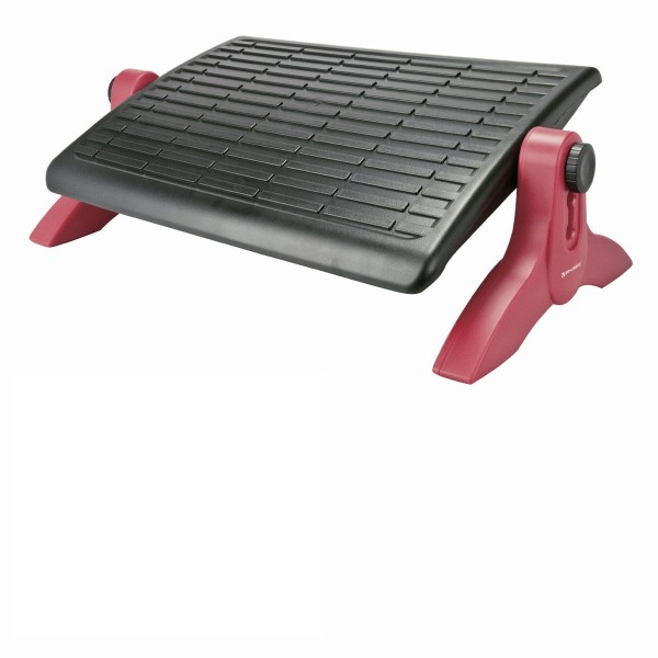 Фото Подставка для ног brauberg офисная 45х32 см регулируемые высота и угол наклона черная 531489