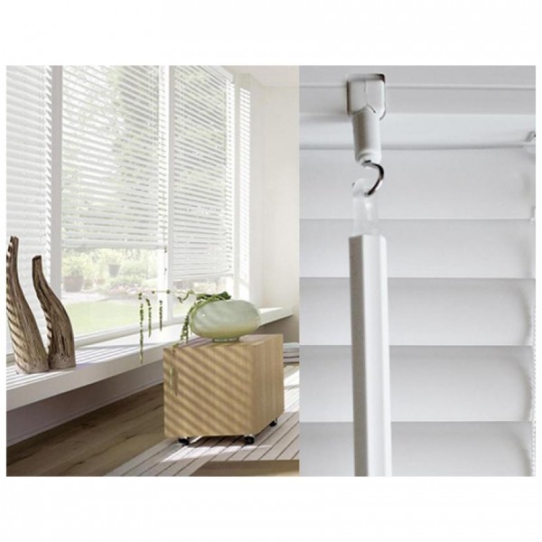 Фото Жалюзи пластик белый 100/160 6100160