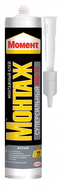 Фото Клей henkel момент-монтаж 400гр суперсильный 69538