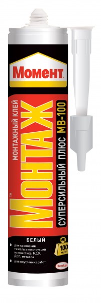 Фото Клей henkel момент-монтаж 400гр суперсильный плюс 147016