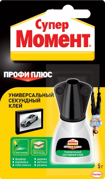 Фото Клей henkel момент супер профи плюс кист. 5г 38010