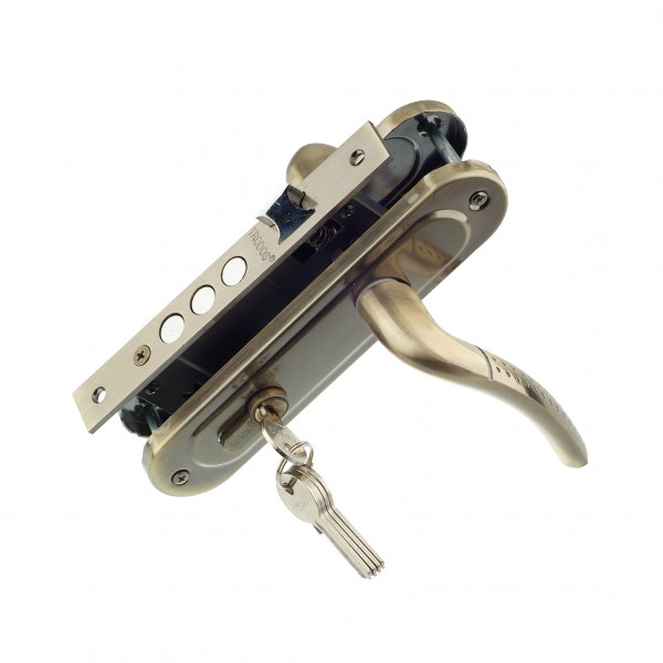 Фото Замок врезной trodos 61/106 3rb ab (бронза)