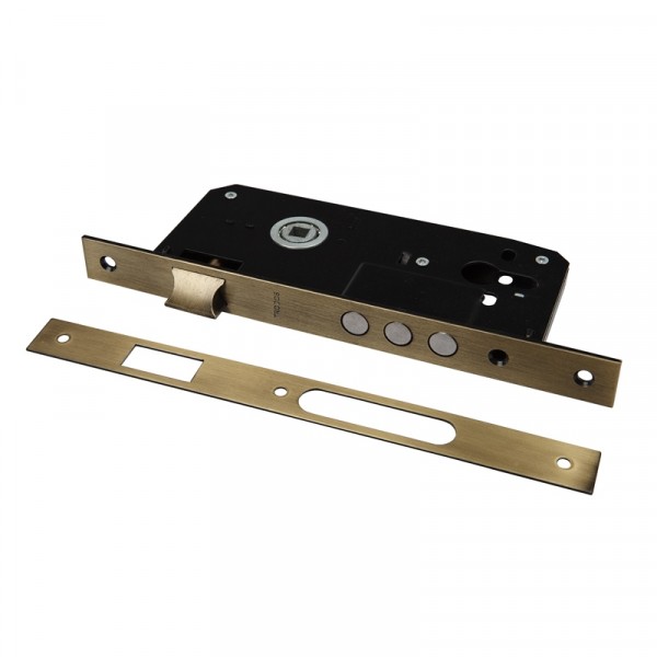 Фото Замок врезной trodos 152.45-r3m ab (бронза)