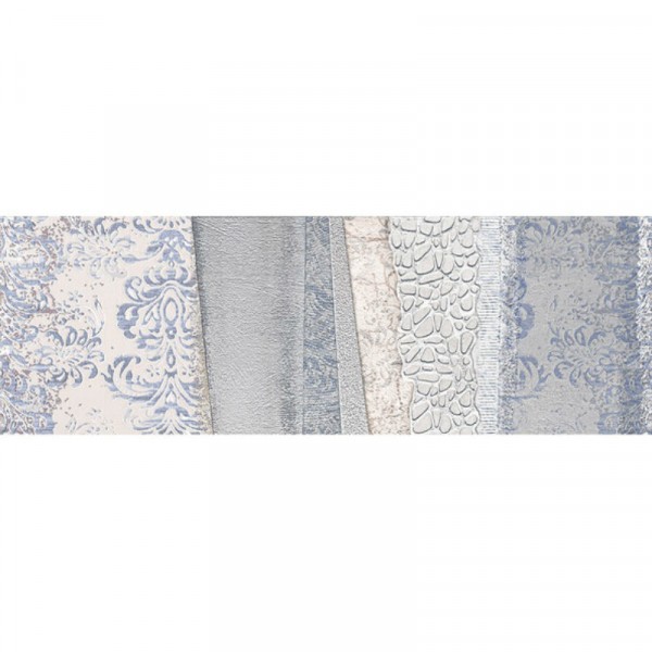 Фото Декор темари 20х60 серый 04-01-1-17-05-06-1117-2