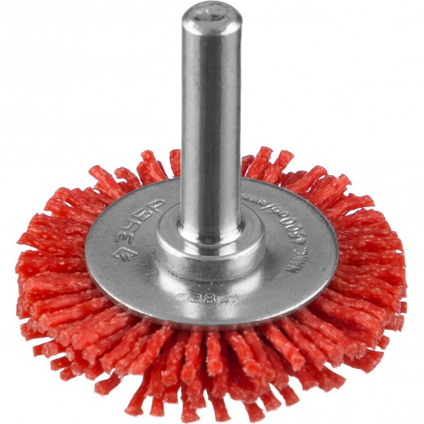 Фото Щетка для дрели плоская 38мм витая нейлон, зубр 35161-038_z02