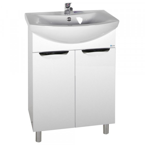 Фото Тумба 60см мессина с умывальником напольная