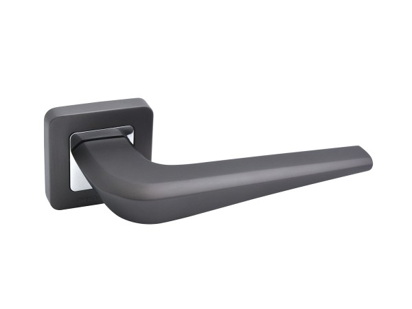 Фото Ручка дверная palladium meteor gf(графит)