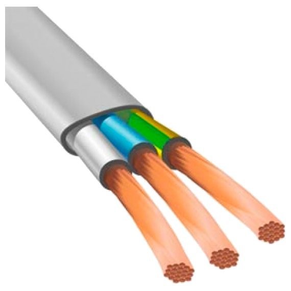 Фото Провод электрический пугнп 3х2,5