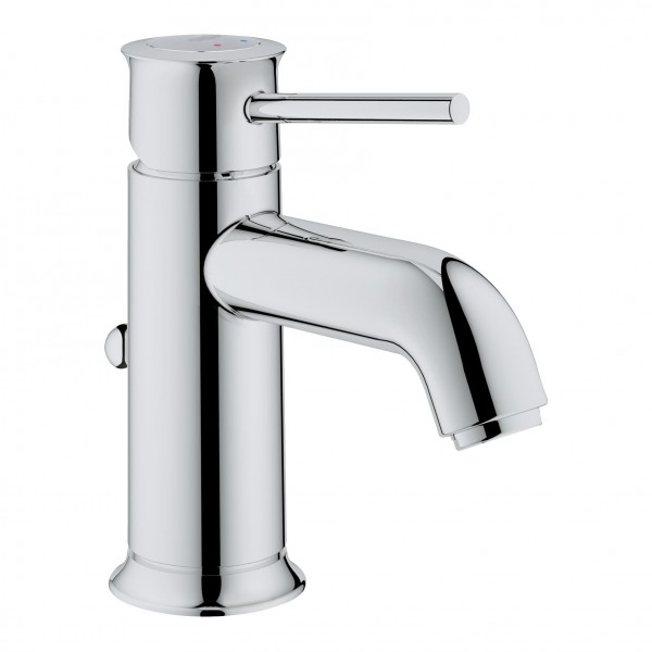 Фото Смеситель для умывальника однорычажный grohe bauclassic 23161000