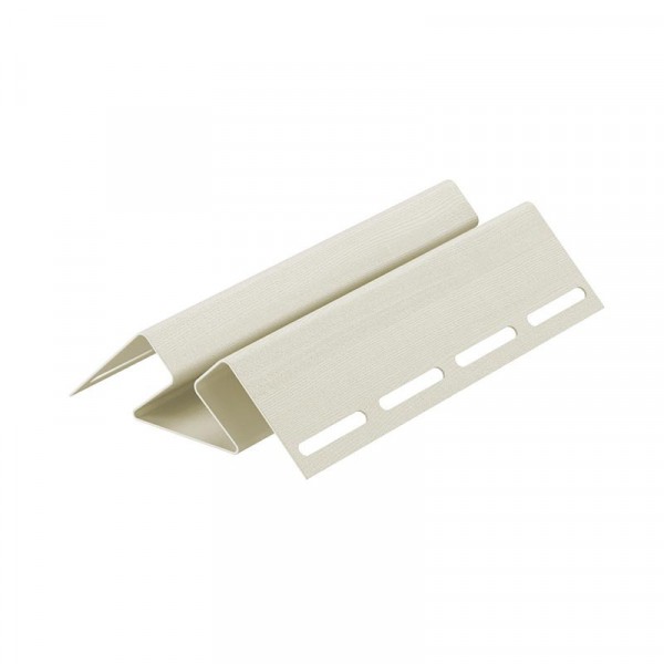 Фото Угол внутренний для сайдинга docke premium, цвет пломбир, 3 м