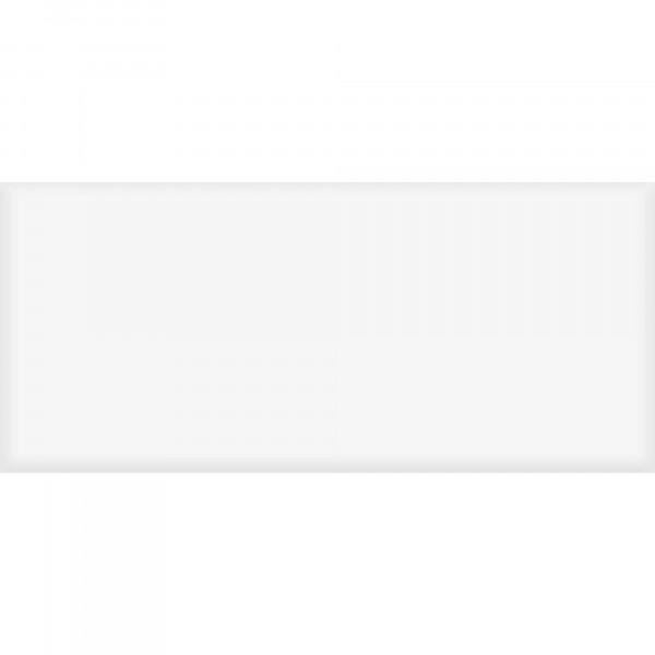 Фото Настенная плитка аккорд 20х45 белый 130000