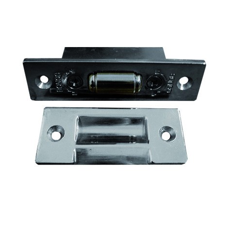 Фото Защелка межкомнатная роликовая trodos, цвет хром