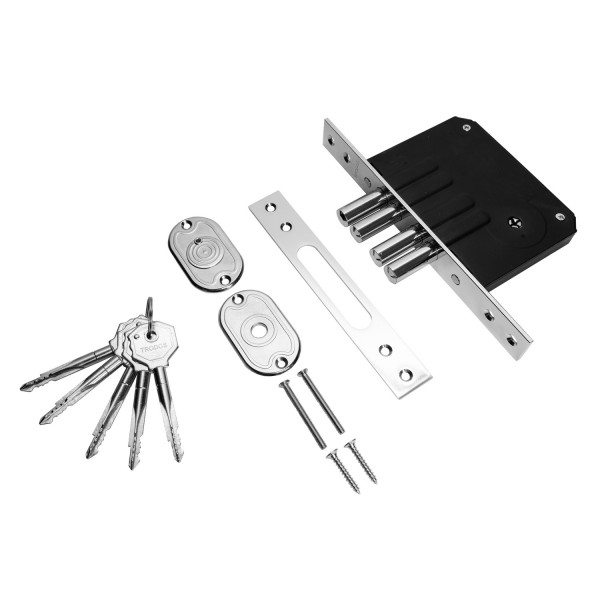 Фото Замок врезной trodos 189k cp (хром)