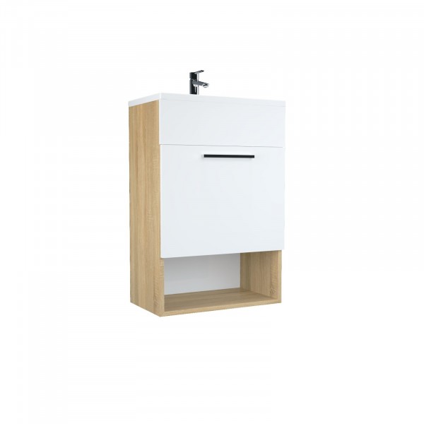 Фото Тумба с раковиной july 50п 1д. дуб сонома