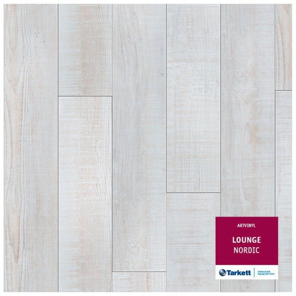 Фото Планка напольная виниловая tarkett lounge/nordic 91,44*15,24см