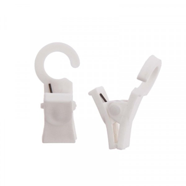 Фото Зажим для кольца белый 10шт