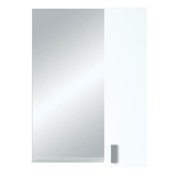 Фото Зеркало-шкаф вита 65 белый глянец