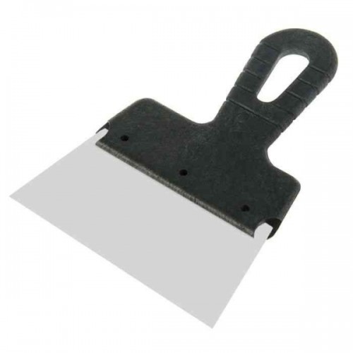 Фото Шпатель нерж. 100мм с пласт. ручкой eurotex 020605-100