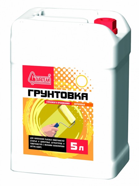 Фото Грунтовка старатели 5л глубокого проникновения