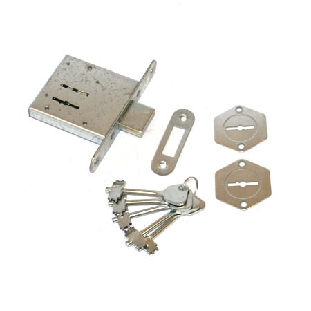 Фото Замок врезной ригель зв8-4с /5кл./